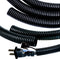 Cacovedo Dog Cat Cord Protector - 30 ft Electric Wires Covers Wire Loom Tubing Protect Wires from Chewing Through Safe Around Rabbits, Cats and Other Pets -Inner Diameter 1/2 inch