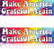 Grateful Dead Stickers, Make America Grateful Again Bumper Stickers, Greatful Dead Stickers and Decals, Grateful Dead Car Decal, Grateful Dead Bumper Sticker, (Two Pack) Grateful Dead Car Decal