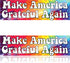 Grateful Dead Stickers, Make America Grateful Again Bumper Stickers, Greatful Dead Stickers and Decals, Grateful Dead Car Decal, Grateful Dead Bumper Sticker, (Two Pack) Grateful Dead Car Decal