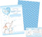 Your Main Event Prints Boy Elephant Baby Shower Invitations, Peanut Baby Shower Invites with Diaper Raffles Cards, Sprinkle, 20 Invites Including Envelopes