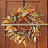 Fall Wreaths for Front Door - 24 inch Farmhouse Wreath Eucalyptus Autumn Berry Magnolia Outside Indoor Decor Large Harvest Crafts Wreaths Rustic Thanksgiving Halloween