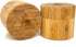 100ml Smell Proof Bamboo Stash Jar For Herbs And Spices | Quarter Oz Discreet Wood Scent Proof Container with Airtight Glass Jar