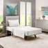 Nestl Twin Sheets Set - 3 Piece Bed Sheets for Twin Size Bed, Double Brushed Twin Size Sheets, Hotel Luxury White Sheets, Extra Soft Bedding Sheets & Pillowcases