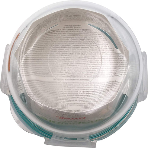 Snapware 4-Cup Total Solution Round Food Storage Container, Glass