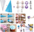 GEMLON Russian Piping Tips Cake Decorating Supplies - 88 Baking Supplies Set - 49 Icing Piping Tips - 3 Russian Ball Piping Tip, Flower Frosting Tips, Bakes Flower Nozzles-Large Cupcake Decorating Kit