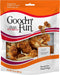 Good ’n’ Fun Chicken Flavored Dumbbells 12 Ounces, Rawhide Snacks for Small Dogs