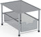 SimpleHouseware Stackable Under Sink Cabinet Sliding Basket Organizer Drawer, Silver