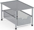 SimpleHouseware Stackable Under Sink Cabinet Sliding Basket Organizer Drawer, Silver