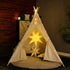 Paper Star Lantern, 8 Mode 50 LEDs Firework Fairy String Lights, Light up Hollow Out Star Hanging Decoration for Indoor Outdoor Room Wedding Christmas Party (Classic Style)
