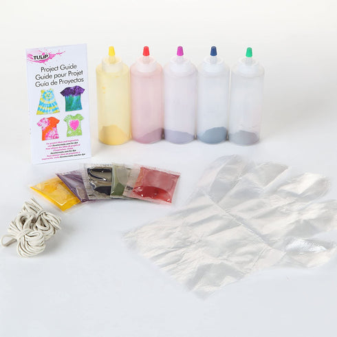 Tulip One-Step 5 Color Tie-Dye Kits Rainbow,1.62oz