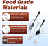 Colorful Silverware Set Service for 6, Flatware Fork and Spoon 12-piece Modern Design Cutlery