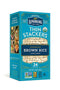 Lundberg Organic Thin Stackers, Brown Rice, Lightly Salted, 6 oz (Pack of 1), Thin Rice Cakes, Gluten-Free, Vegan, Healthy Snacks