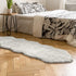 Ophanie Ultra-Luxurious Fluffy Faux Fur Rug,Soft Sheepskin Rug,Fur Rug,White Rug Non-Slip,Fluffy Bedroom Rug,Rugs for Bedroom,Fuzzy Rug,White Fur Rug,White Shag Rug,White Fluffy Rug,2X6 Feet