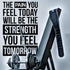 My Vinyl Story | The Pain You Feel Today Will Be The Strength You Feel Tomorrow | Motivational Large Gym Wall Decal Quote for Home Gym Workout Motivational Wall Art Fitness Decor Vinyl Removable Sticker