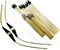Adventure Awaits! - 2-Pack Handmade Wooden Bow and Arrow Set - 20 Wood Arrows and 2 Quivers - for Outdoor Play