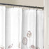 MARBLE HILL Shower Curtains for Bathroom - Jasmeen 72" x 72" Machine Washable Bath Curtains, Neutral