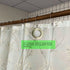 Waterproof Shower Curtain Lining?PEVA Translucent Leaf Plastic Shower Curtain?72 x 72 inches?with 3 Heavy Magnets?12 Stainless Metal Hooks?Shower Lining Suitable for Shower, Bathtub?LAIEBAI