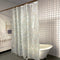 Waterproof Shower Curtain Lining?PEVA Translucent Leaf Plastic Shower Curtain?72 x 72 inches?with 3 Heavy Magnets?12 Stainless Metal Hooks?Shower Lining Suitable for Shower, Bathtub?LAIEBAI