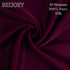BEIJOEY 100% Mulberry Silk Pillowcase for Hair and Skin,with Hidden Zipper,Both Sides 19 Momme 600 Thread Count Natural Silk Pillow Cover,Soft Breathable Smooth,1pc (Burgundy, King 20''x36'')