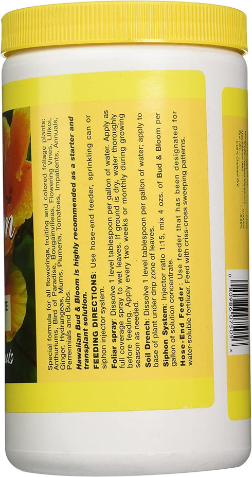 Grow More 7505 Hawaiian Bud and Bloom 5-50-17 Fertilizer, 1.5-Pound