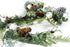 CraftMore Kelly Pine Garland with Birch Balls 72"