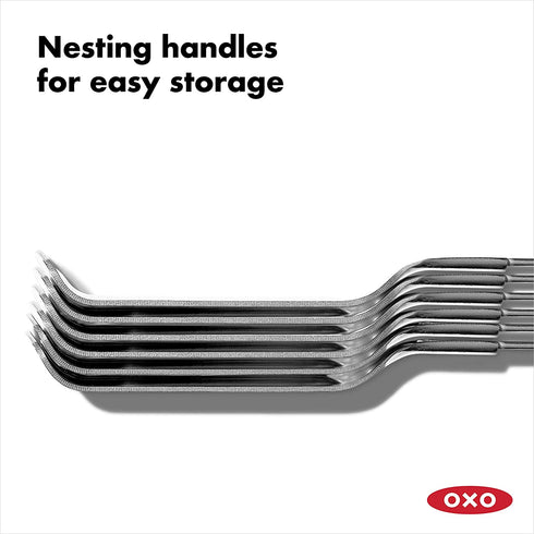 OXO Good Grips Stainless Steel Grilling Skewers - Set of 6