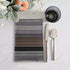 Urban Villa Kitchen Towels, Cuisine stripes,Premium Quality,100% Cotton Dish Towels,Mitered Corners,Ultra Soft (Size: 20X30 Inch),Grey Multi, Highly Absorbent Bar Towels & Tea Towels - (Set of 6)