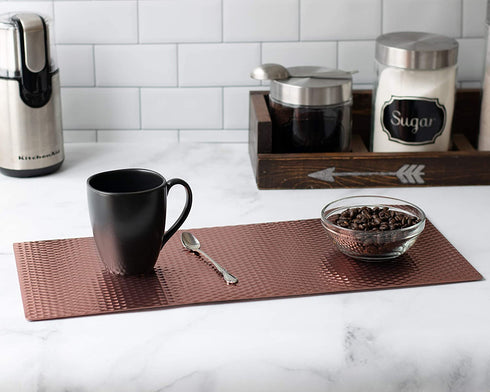 Range Kleen Copper Counter/Kitchen Table Protector Mat (8 x 20)
