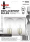 Lava 5032-6 40-Watt Replacement 2-Pack Brand 16.3 and 17 inch Lamps Light Bulb, 2 Count (Pack of 1), Clear