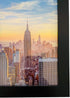 Frame Amo 6x9 Black Modern Picture Frame, 1 inch Border, Glass Front, for Wall or Table (1)