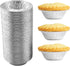 120 Pack - Pie Pans 5 Inch, Disposable Pie Tins, Aluminum Pie Pans, Foil Tart Pans used for Baking, Storage and Reheating / Pies, Tart and Quiche by Spare Essentials