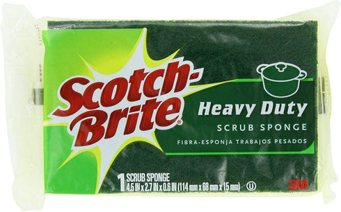 Scotch-Brite Heavy Duty Scrub Sponge, 21 Sponges Total