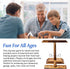 Ring Toss Game, Ring Toss with Shot Ladder, Fun Hook and Ring Game, Handmade Wooden Interactive Game for Home and Party