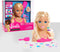 Barbie Fashionistas 8-Inch Styling Head, Blonde, 20 Pieces Include Styling Accessories, Hair Styling for Kids, by Just Play