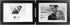 Malden International Designs Black Concept Wood Picture Frame, Double Horizontal, 2-4x6, Black