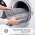 Grandaily Chenille Striped Bathroom Rug Mat, Extra Thick and Absorbent Bath Rugs, Non-Slip Soft Plush Shaggy Bath Carpet, Machine Wash Dry, Bath Mats for Bathroom, 17x24, Grey