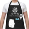 Funny Cooking Apron for Men, Women - Birthday Gifts for Mom,Wife, Dad, Gag Gifts for Boyfriend, Cooking Chef Apron