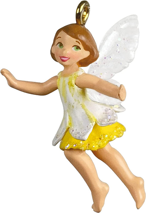 Hallmark Keepsake Christmas Ornament 2021, Mini Dainty Daffodil Fairy, 1"