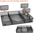 VyGrow Drawer Organizer Tray with Adjustable Compartments,6 grid,Metal Mesh,Storage Box Set for Office,Bathroom, Kitchen, Makeup, Art Supplies,tool,Black,1 PACK,12.87x8.73x1.96 Inchs