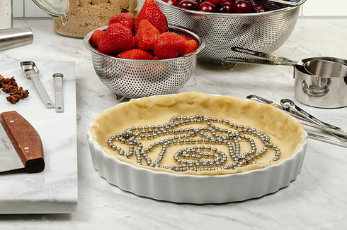 PIE CHAIN BEADED