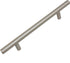 GlideRite Hardware 5008-128-SS-10 5 inch Cc Stainless Steel 8 inch Long Solid Handle bar Pulls 10 Pack