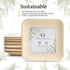 ONEIRA KOUZINA Premium Palm Leaf Plates - 20 large, 10 inch square party pack - Biodegradable Compostable Eco-Friendly Disposable Sturdy. Better than bamboo plates, paper or plastic plates