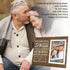 50th Wedding Anniversary Picture Frame - 50th Anniversary Couple, Husband, Wife, Golden Anniversary 50 Year Gifts, 4 x 6 Inch Photo