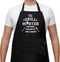 Savvy Designs BBQ Aprons for Men Cooking Kitchen Funny Apron - The Grill Master, The Man The Myth The Legend - Adjustable, Black with Pockets