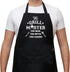 Savvy Designs BBQ Aprons for Men Cooking Kitchen Funny Apron - The Grill Master, The Man The Myth The Legend - Adjustable, Black with Pockets