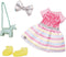 Glitter Girls by Battat - Shiny Flowers In Bloom Outfit -14" Doll Clothes– Toys, Clothes & Accessories For Girls 3-Year-Old & Up , Pink