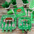 Football Theme Party Supplies - Includes Football Banner, Plates, Napkins, Cup, Tablecloth, Knives, Fork, Spoon and Straws for Boys Sports Theme Birthday Decorations, Serves 20 Guests