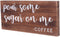 U/D Coffee Bar Decor,Home Accessories Signs,Farmhouse Kitchen Sign Coffee Station, Coffee Lovers Gifts,Coffee Wall Decor, Pour Some Sugar On Me Coffee, 12*5.5*0.8inch