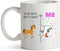 YouNique Designs Nurse Practitioner Mug, 11 Ounces, Unicorn Mug for Nurse Practitioner Graduation Gifts (White)