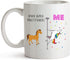 YouNique Designs Nurse Practitioner Mug, 11 Ounces, Unicorn Mug for Nurse Practitioner Graduation Gifts (White)